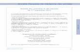 Société française de médecine des armées€¦ · – Prix de la SEVG : « Dengues d’importation en Ile de France : expérience de deux centres référents de maladies infectieuses