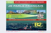 JE PARLE FRANÇAIS 1 DIPLÔME · 2 4. Certification en Langue Française -KPg C (C1/C2) + Corrigés + 3CD (M1,M2, M3, M4) 2014 (10 Dossiers avec exercices de production écrite, orale