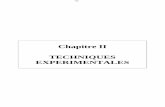 Chapitre II TECHNIQUES EXPERIMENTALEScsidoc.insa-lyon.fr/these/1997/ibrahim/chap2.pdf · 2004. 11. 16. · 63 II. TECHNIQUES EXPERIMENTALES Dans ce chapitre nous allons décrire les
