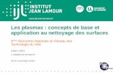 Les plasmas : concepts de base et application au nettoyage des surfacesrtvide.cnrs.fr/IMG/pdf/C_NOEL_4e_rencontre_nationale... · 2019. 12. 16. · Les modes de génération d’un