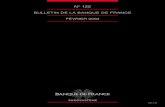 Bulletin de la Banque de France n° 122 - Février 2004 · 2013. 3. 28. · BULLETIN DE LA BANQUE DE FRANCE – N° 122 – FÉVRIER 2004 1 Actualité 1.1. L’économie réelle Au