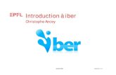 Introduction à iber - LHElhe.epfl.ch/cours/masterGC/iber_1.pdf · 2020. 2. 18. · Iber est un code aux volumes finis avec des maillages fixes structurés ou déstructurés composés