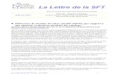 La Lettre de la SFTsociete-francophone-de-tabacologie.org/dl/Lettre82_SFT... · 2019. 1. 11. · La Lettre de la SFT Avec le soutien de la Direction Générale de la Santé N°82