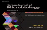 미생물학회지 - MSK1)_contents.pdf · 2020. 3. 31. · Young Woo Lee, Byoung Hee Lee, Ki-Eun Lee, Soon Youl Lee, and Wan-Taek Im 83 Complete genome sequence of probiotic Lactobacillus