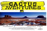 Numéro 5 Janvier 1990 - cactuspro · 2016. 4. 28. · HU654 : Discocactus cagaiensis fa. HU657 : Discocactus sp HU659 : Discocactus crystallophilus var. Fin A propos des listes de