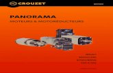 PANORAMA - Crouzet · 2020. 10. 14. · PANORAMA MOTEURS & MOTORÉDUCTEURS BRUSH BRUSHLESS SYNCHRONE PAS A PAS MOTION. À PROPOS DE CROUZET InnoVista Sensors™ est un spécialiste