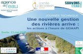 Bastia, 23 mai 2016 - Ministère de la Transition écologique...Bastia, 23 mai 2016 Les outils d’accompagnement financier pour mettre en œuvre la GEMAPI Sylvie ORSONNEAU, Agence