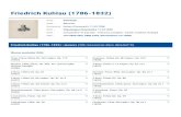 Friedrich Kuhlau (1786-1832) - BnF · Autour de Friedrich Kuhlau (1786-1832) (307 ressources dans data.bnf.fr) Œuvres reliées (1) Trios pour 2 ﬂûtes & ﬂûte alto (2018) Thèmes