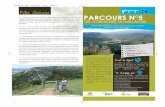 Votre itinéraire VTT PARCOURS N°5 - Sud-Aveyron...1.Prendre la piste qui longe la départementale sur 800 m. Dans une légère descente, suivre le chemin plus large qui passe près