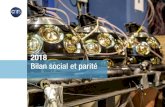 2018 Bilan social et parité - Direction des ressources humaines · 2020. 1. 31. · Le Bilan social et parité est par ailleurs un outil précieux pour mesurer les écarts entre
