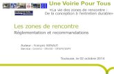 Une Voirie Pour Tousvoiriepourtous.cerema.fr/IMG/pdf/1Reglementation_zones...Le code de la rue Démarche participative lancée en 2006 par le ministre des transports. Elle a rassemblé
