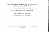 La Justice dans la Hongrie d’Aujourd’ Hui · 2017. 9. 7. · XIII. Geza Szenasi, Procureur Général - Article paru dans “nepszabadsag” du 10 npvembre 1957 sous le titre;