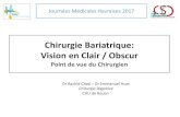 Chirurgie Bariatrique: Vision en Clair / Sleeve Gastrectomie Anneau Gastrique ajustable By Pass Gastrique