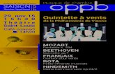 29 nov.15 Quintette à vents 15h30 Théâtre Saint-Louisoppb.fr/wp-content/uploads/2015/11/MDC2015-11-29-light.pdfLes œuvres Wolfgang amadeus mozart [1756-1791] Fantaisie en Fa K.