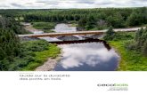 Guide sur la durabilité des ponts en bois - Cecobois · Ce guide sur la durabilité des ponts en bois a pour but d’aider les p rofessionnels et les fabricants dans la conception