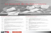 Usages du littéraire en philosophie - Le travail de la litterature · 2011. 4. 26. · Frédéric Worms (Université Lille III/ENS-Ulm) De l’autofiction à l’œuvre-témoignage