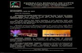 CHAMPIONNATS DU MONDE - CADET, JUNIOR, SENIOR (HOMME …frl.ro/wordpress/wp-content/uploads/2015/05/DESCARCA-INFORMAT… · Gala Galaction, Cap Aurora Jupiter, Constanta - Romania