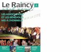 Le raincy c’’est vousest vous !! Le magazine de la ville du raincy · 2020. 7. 23. · Le magazine de la ville du raincy 4 Avril 2015 Les AssociATions eT Les bénévoLes Mis à