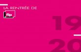 LA RENTRÉE DE - Radio France · 2019. 8. 27. · 29 AOÛT AU 10 SEPTEMBRE 2019 | PARIS Le jazz sera une fois encore à l’honneur à Paris, à l’occasion de l’édition 2019