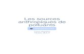 Les sources anthropiques de polluants - obs-mip.fr · 2020. 6. 17. · agricoles. Les feux confinés, dans des systèmes de combustion, avec ou sans transformation préalable de la