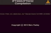 IFT3065/IFT6232 Compilationfeeley/cours/ift3065-ift6232/doc/... · 2012. 2. 27. · assembleur (pour PC) gcc (pour PC) virtuelle Java de la machine code source un PC un iPad Rosetta