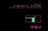 EVO CABINE ET ÉTAGEselelift.com/wp-content/uploads/2016/04/EVO_2015_FR_web.pdflignes épurées et essentielles , accentuées par l’absence des angles et sabots, Evo tôle plastifiée