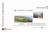 Commune de Cerbère – Annexe 1 du Rapport de présentation … · 2020. 2. 27. · Commune de Cerbère – Annexe 1 du Rapport de présentation Diagnostic territorial/ Etat initial