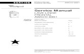 Service Manual D8951...SERVICE Whirlpool Europe AWO/D 8951 27.04.2007 / Page 3 Customer Service 8592 515 29000 Doc. No: 4812 722 28001 DONNEES TECHNIQUES Pompe de vidange Tension 220