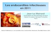 Les endocardites infectieuses en 2011 · Les endocardites infectieuses en 2011 Jean-luc Mainardi Unité Mobile de Microbiologie Clinique Hôpital Européen Georges Pompidou Paris