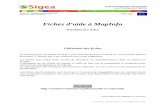 Fiches MapInfo V1007 - Sigea · Fiches d’aide à MapInfo Versions 6.x à 8.x Utilisation des fiches La protection du document en PDF a pour seul but d’avoir un retour en cas d’erreurs