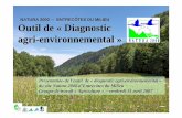 NATURA 2000 – ENTRECÔTES DU MILIEU Outil de ......Présentation de l’outil de « diagnostic agri -environnemental » du site Natura 2000 d’Entrecôtes du Milieu Groupe de travail