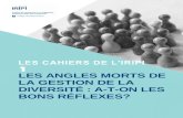 LES CAHIERS DE L'IRIPI 1...IRIPI (2019), Les angles morts de la gestion de la diversité : A-t-on le bon réflexe? sous la direction de Habib El-Hage, Montréal, Les cahiers de l’IRIPI,