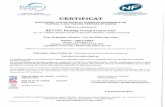 KM C284e-20160129171719 - FINIMETAL · 2019. 9. 12. · Caractéristiques techniques de la gamme certifiée aux NF EN 442-1 - NF EN 442-2 1/1 Numéro Numéro de décision Marque commerciale