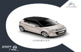 CITROËN C1 · 2019. 9. 13. · Forte de 100 ans de créativité et d’exigence, Citroën dévoile l’Édition Collector Citroën C1 Origins. À l’extérieur, cette citadine agile,