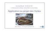 Application au projet des Vortex - SBGIMR-BVIGRMsbgimr-bvigrm.be/wp-content/uploads/2017/03/Presentation... · 2017. 3. 19. · 3 1. Le projet 2. Le contexte géologique 3. Les choix