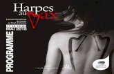 18 19 20 MAI 2018 - Harpes au Max · 2020. 11. 13. · (Uillean pipe et Low Wistle) et Yvon Molard (percussions du monde), elle présente un répertoire plein de sensibilité, de