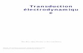 Electro-acoustique - Transduction électrodynamiqu eelectroacoustique.univ-lemans.fr/cours/pdf/grain_32.pdf · 2015. 8. 31. · Objectifs L'objectif de ce grain est : de présenter