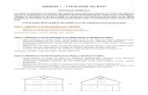 ANNEXE 1 : TYPOLOGIE DU BATI · 2013. 7. 10. · Exemples d’usage : maison individuelle, cabinet médical. 2 Type 3MI - Bâtiment à rez-de-chaussée et un étage, à ossature en