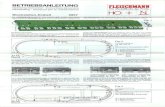 BA 6957 - Fleischmann-HO.nl...multi-commande digitale FLEISCHMANN, nous voUs suggérons de consulter, selon le cas, le Manuel technique de la voie PROFI 9925 en HO ou le Manuel tech-