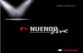 Nuendo Live – Mode d’Emploifenêtre principale de Nuendo Live. • Les fichiers de projet portent l’extension .nlpr. • Il n’est possible d’ouvrir qu’un projet à la fois.