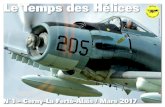 Le Temps des Hélices - AJBS · 2017. 4. 10. · Romain Hugault, auteur bien connu de bandes dessinées à thème aéronautique, réalise l'affiche du meeting “Le Temps des Hélices”.