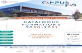 CATALOGUE FORMATIONS - CampusFab ... FORMATIONS 2020-20 21 usinage fabrication additive assemblage montage