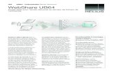 WS UB64 · Unbreakable Server Solutions WebShare UB64 · 2014. 10. 9. · NTFS et UNIX Unicode/UTF-8 Sécurité du système de fichiers assu-rée par des processus séparés aux privilèges