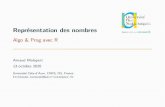 Représentation des nombres - Algo & Prog avec R › ~malapert › R › pdf › F1-nombres.pdfReprésentationdesnombres Algo & Prog avec R Arnaud Malapert 13 octobre 2020 UniversitéCôted’Azur,CNRS,I3S,France
