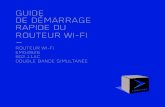 GUIDE DE DÉMARRAGE RAPIDE DU ROUTEUR WI-FI · 2021. 1. 16. · WI-FI ROUTER EMG2926 802.11AC SIMULTANEOUS DUAL-BAND — *Should the self-installation fail, a fee may apply if a technician