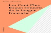 Les Cent Plus Beaux Sonnets de la langue franç · PDF file langue française ». Un an plus tard, du Bellay exhorte en effet ses pairs à recourir à cette forme lapidaire : « Sonne-