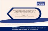 PSDD Promotion de la Santé et Management...Management collaboratif des organisations du secteur à profit social et pratique de la supervision - Cycle 3 Programme de formation & Infos