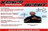 KENNPO · 2012. 9. 9. · Bonne lecture et rendez-vous au prochain numéro. Le rédacteur en chef et concepteur, Belmond Moukoudi. : kenpospiritmagazine@gmail.com – Kenpo Spirit