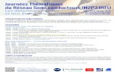 Journées Thématiques du Réseau Semi-conducteurs IN2P3-IRFUin2p3.cnrs.fr/sites/institut_in2p3/files/2019-05/... · 2019. 5. 23. · Maxence Vandenbroucke (CEA/IRFU/DEDIP), Thomas