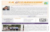 LA GUZARGUOISE · 2020. 5. 12. · Sa fréquentation régulière par les Guzarguois montre la pertinence de cet investissement. Les travaux de voiries et trottoirs chemin du Mas des